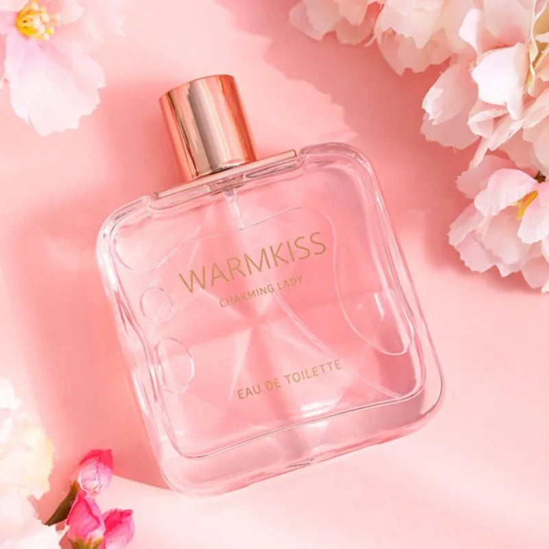 Womens Floral Fragrance Soft Graceful Refreshing Long Lasting Perfume with Romantic Rose Accents and Warm Woody Sensual Finish
