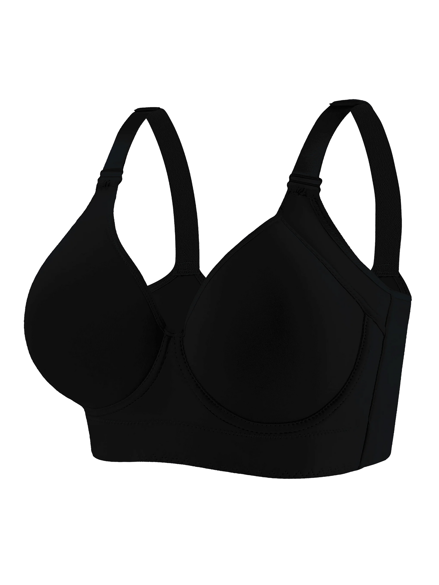 Western sizes of underwear with steel rims, gathered together to prevent sagging, sporty and beautiful back, deep V-bra