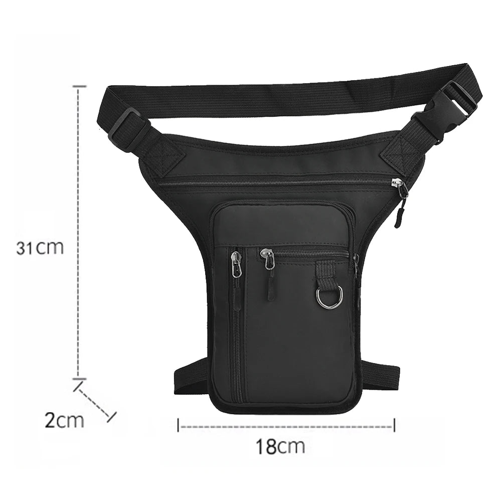 Motorbike Leg Side Bag Motorcycle Drop Waist Leg Bag Motorcycle Bag Waterproof Phone Purse Thigh Belt Hip Bum Fanny Pack Bags