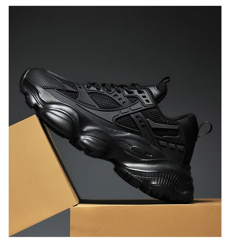 Men's Sneakers Casual Athletic Walking Sneakers Male Black High Quality Trend Platform Running Basketball Shoes For Men 2025