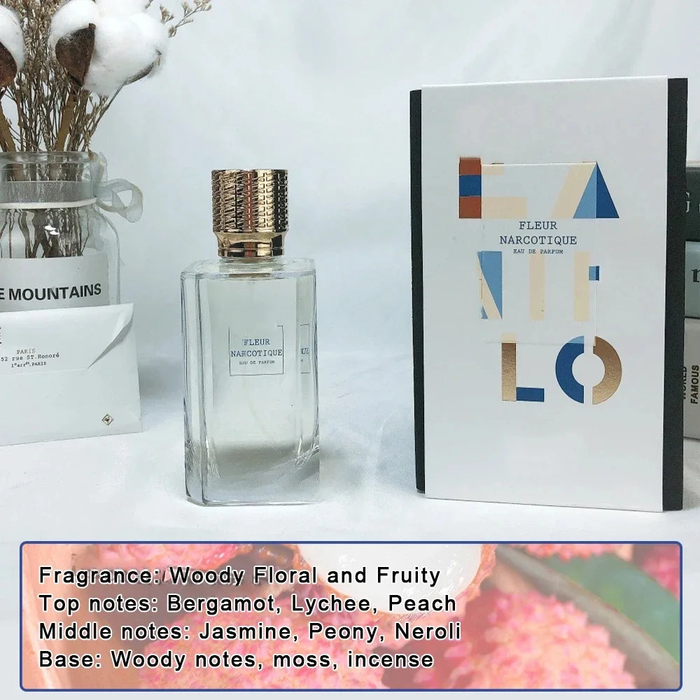 100ml Luxury Brand Floral Ecstasy Perfume Women Men's Sprays Long Lasting Woody Floral Pheromone Cologne Fragrance