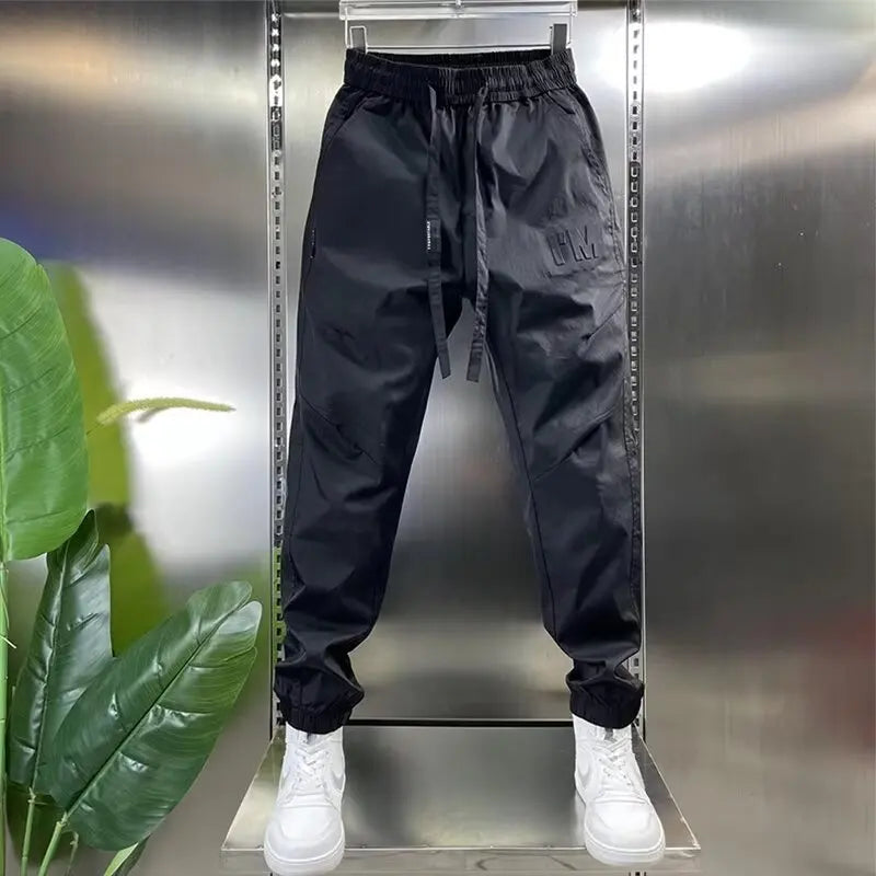 Casual Pants Men's Summer Pants Man Trousers for Men Joggers Running Big Size Korean Popular Clothes Sweatshirt Jogging Gym Male