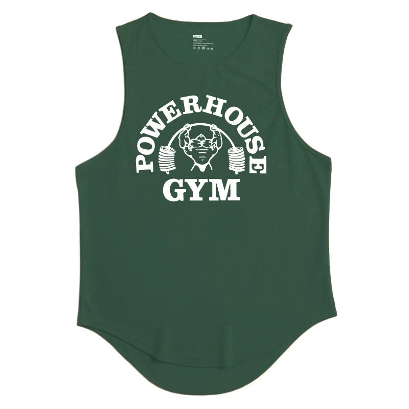 Men's Tops Tanks & Camis Basketball Clothing Tank Top Bodybuilding Mesh Gym T-shirt Man Singlets T-shirts Fitness Wear Tees