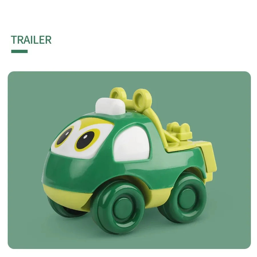 Children's Toy Car Inertial Car Fire Engineering Car Early Education Educational Toys 1-3 Years Old Small Gift