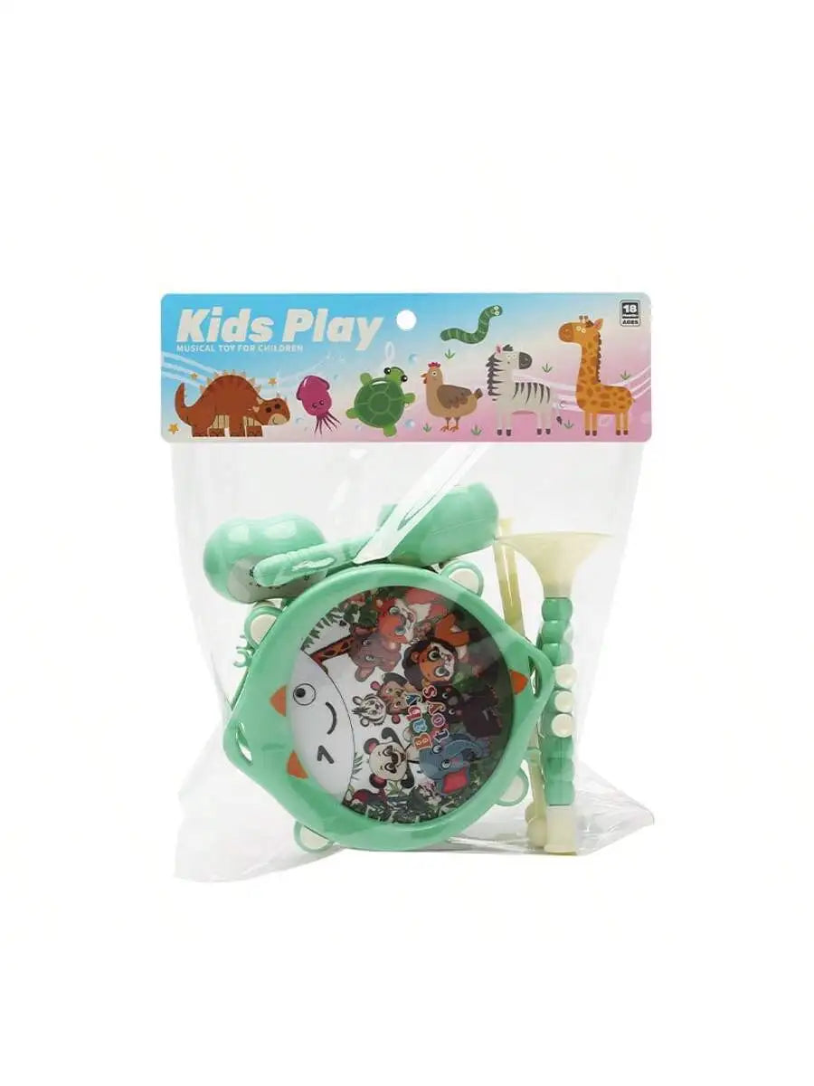 Kids Musical Toy Educational for Kindergarten for Home Drums Educational Toys Indoor Outdoor Interactive Playing Percussion