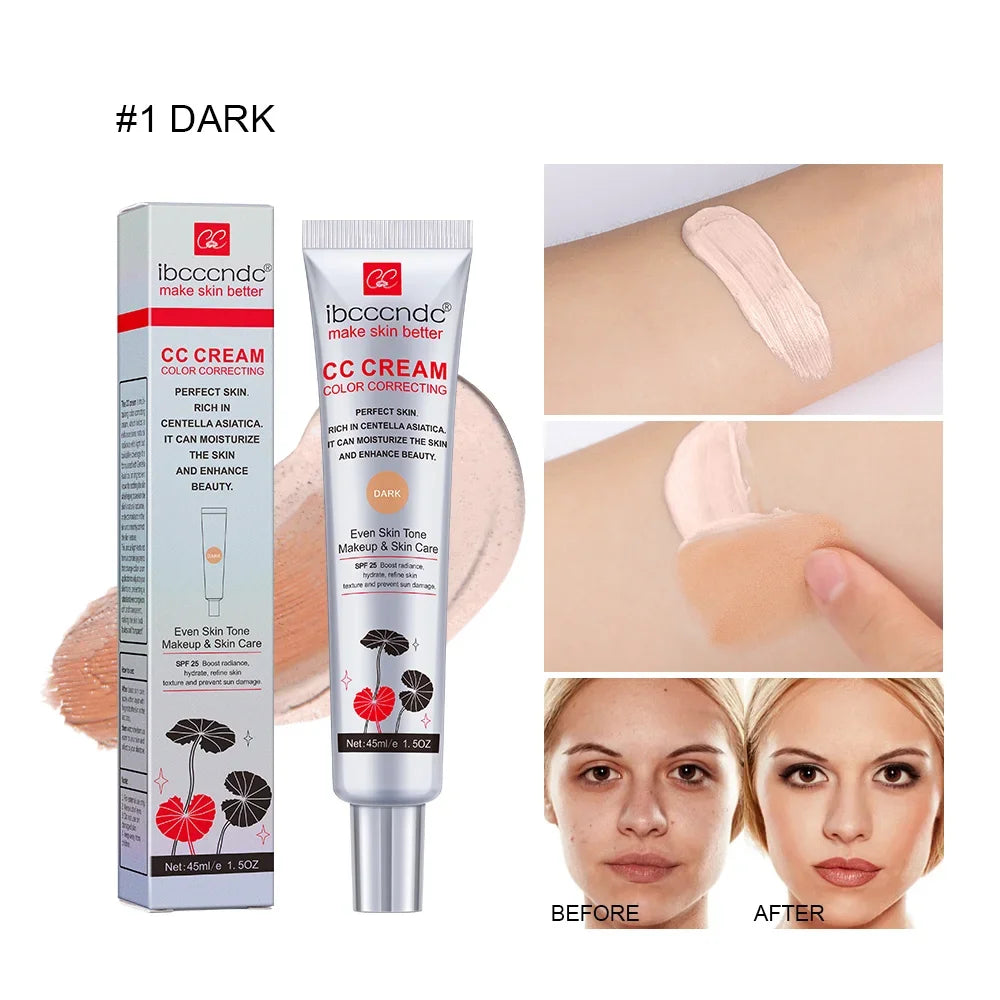Female Makeup Base ErborianCC Cream Concealer Full Coverage Foundation Cream for Face Cosmetics Moisture Beauty Health