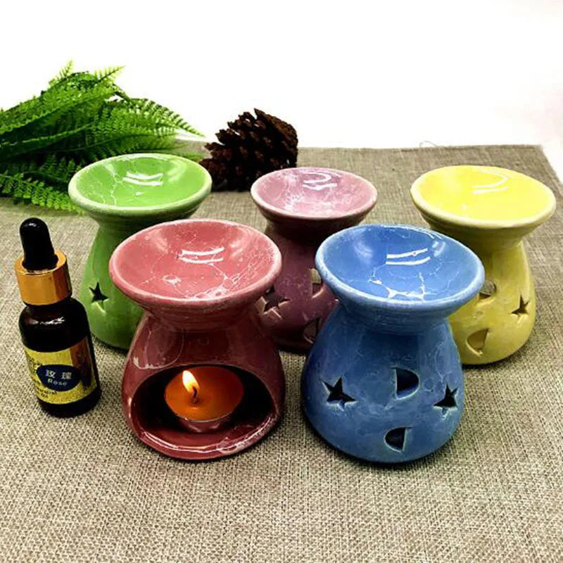 Candle Aromatherapy Furnace Aromatherapy Lamp Essential Oil Furnace Household Romantic Burner Home  Decor