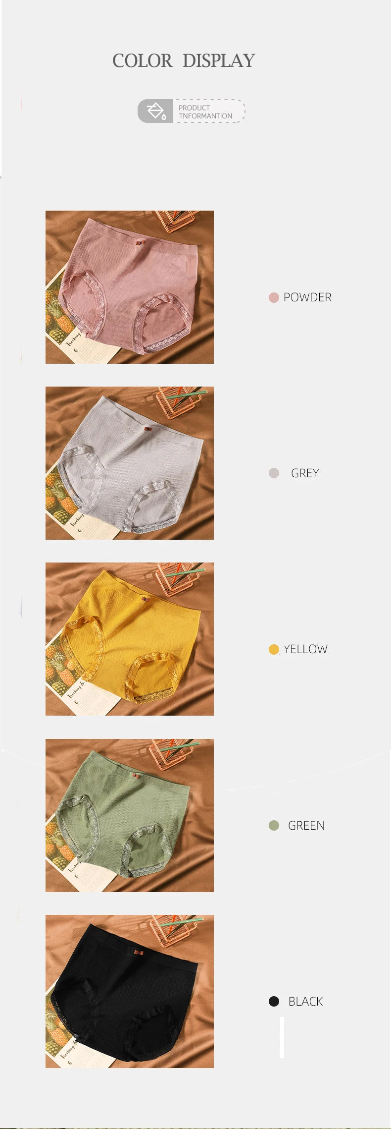 Women's underwear Plus-size XXXXL High elastic Antibacterial Obesity is special briefs lingerie breathable ladies underpants