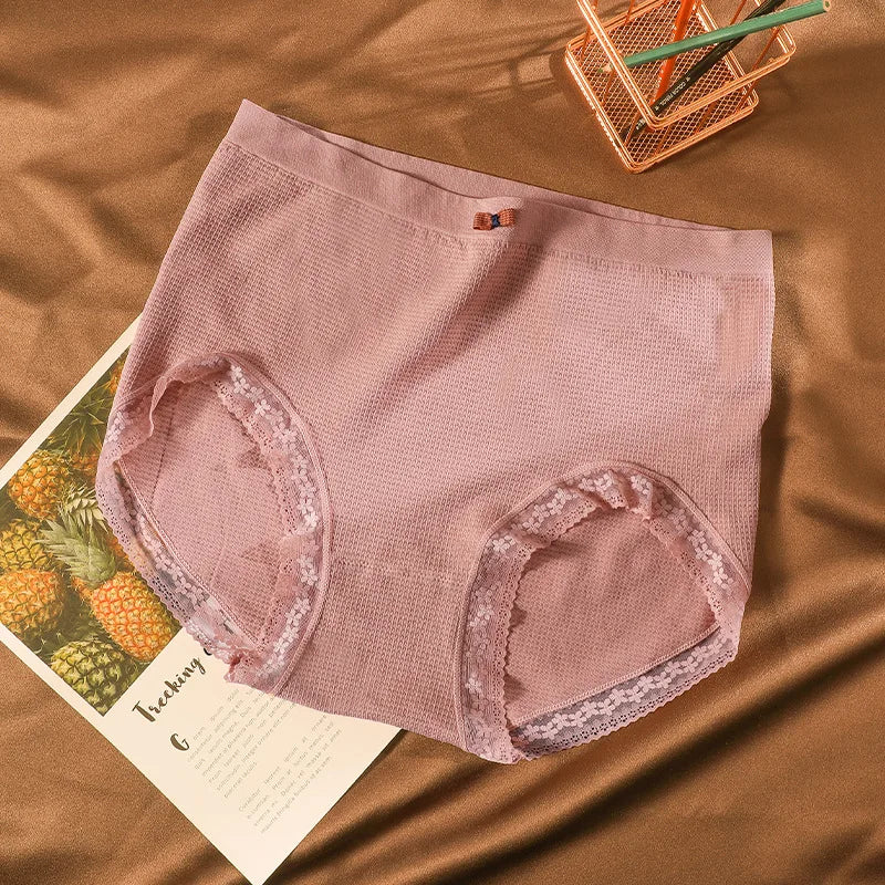 Women's underwear Plus-size XXXXL High elastic Antibacterial Obesity is special briefs lingerie breathable ladies underpants