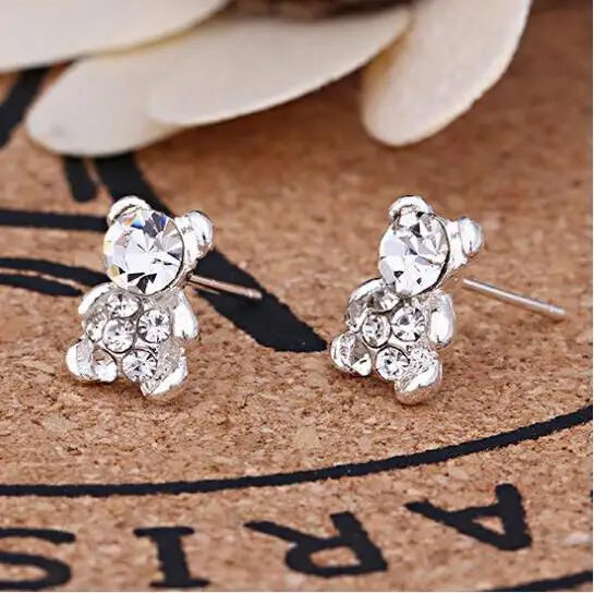 Earrings For Women Pearl Cute Fashion Girls Animal Jewelry Trend Rabbit Flower Heart Fruit Cherry Butterfly