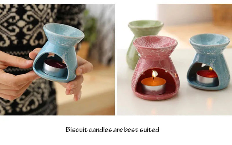 Candle Aromatherapy Furnace Aromatherapy Lamp Essential Oil Furnace Household Romantic Burner Home  Decor