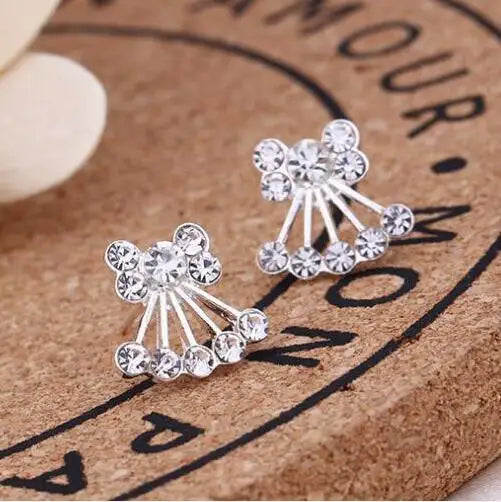 Earrings For Women Pearl Cute Fashion Girls Animal Jewelry Trend Rabbit Flower Heart Fruit Cherry Butterfly
