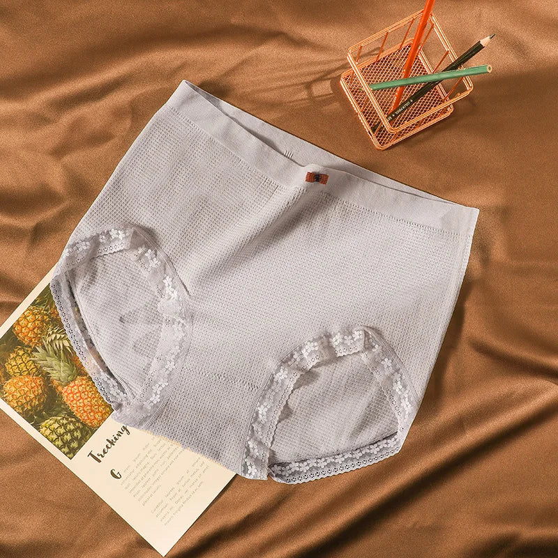 Women's underwear Plus-size XXXXL High elastic Antibacterial Obesity is special briefs lingerie breathable ladies underpants