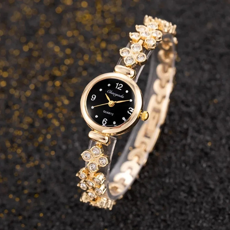 Women's Watches Set Fashion Elegant Small Dial Women Quartz Bracelet Watch Luxury Simple Ladies Wristwatch Clock Gifts relogio