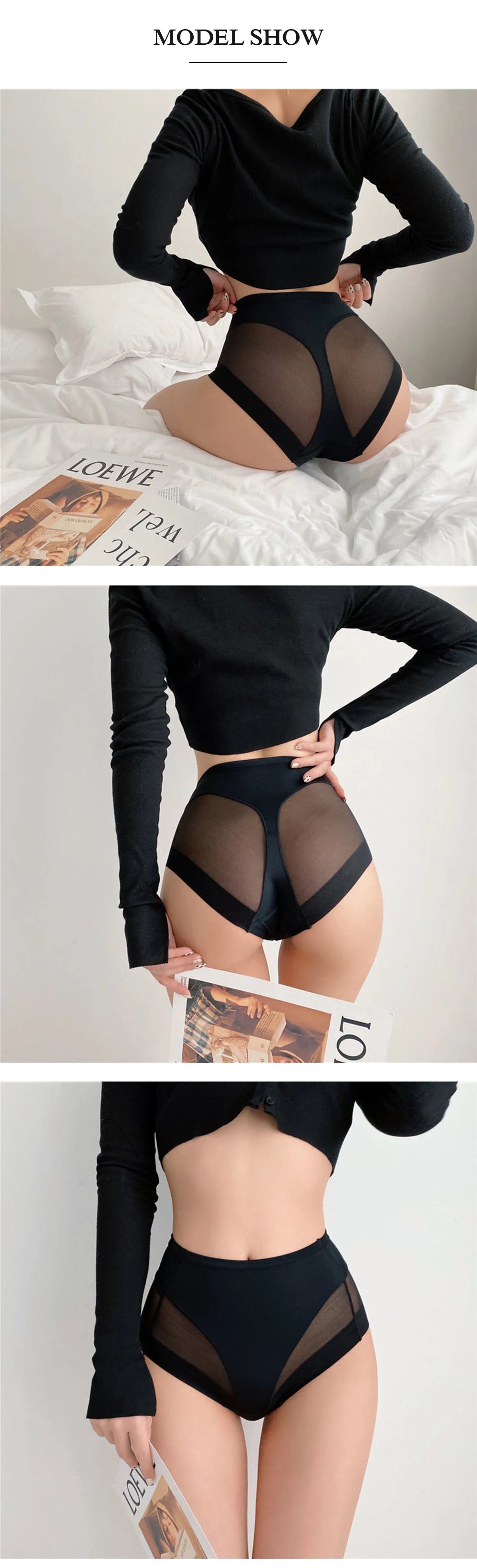 Women Panties High Waist Seamless Slimming Underwear Highly Elastic Woman Briefs Lady Underpants Butt Lifter Shapewear Pants