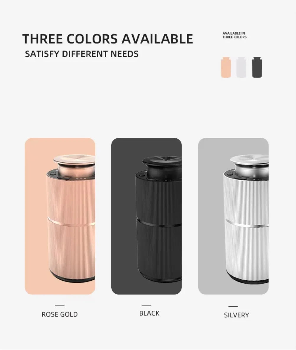 Portable Car Aroma Diffuser Machine USB Rechargeable Electric Smell Distributor Room Fragrance Diffuser Electric Smell for Home