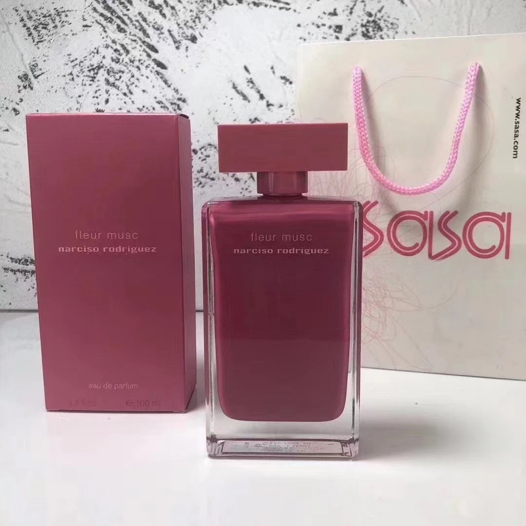 Classic Perfume Series Women's Rose Red Pure Musk Powder White Fatty Perfume Women Eau De Parfum Mujer Fragrance  Avon Perfume