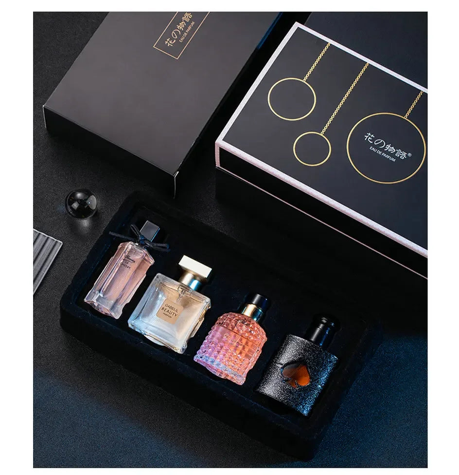 Original Women Perfume 105ml Gift Box Four Piece Set Fresh Lasting Fragrance Eau De Parfum Plant Floral Scent Fresh Духи Женские