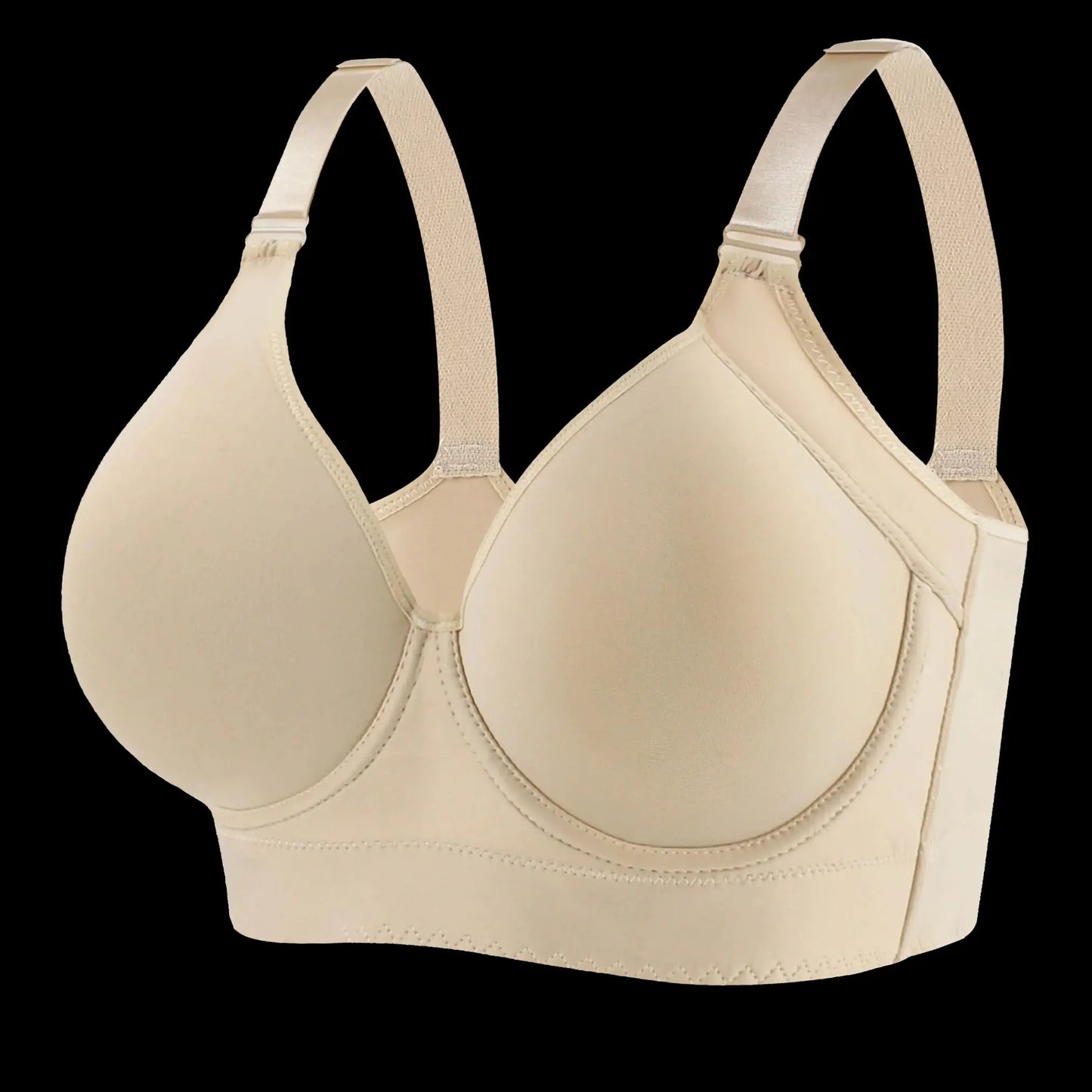 Western sizes of underwear  with steel rims, gathered together to prevent sagging, sporty and beautiful back, deep V-bra