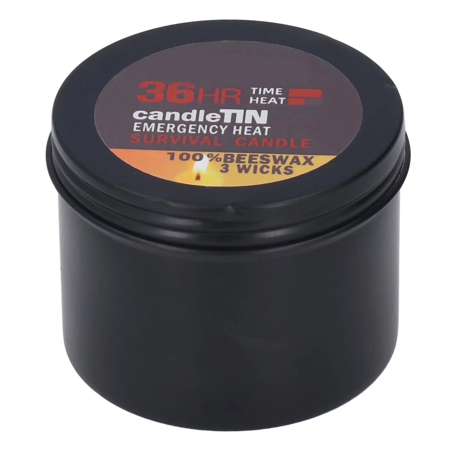 Survival Candle Widely Used Romantic Ambience Natural 36 Hours Burning Long Lasting Candles 3 Wicks For Home Outdoor Camping