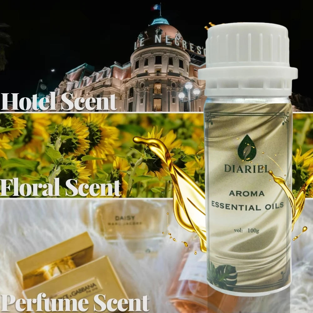 100ML Perfume Oil Hotel Essential Oil Electric Aromatic oasis Home Fragrances Aroma Diffuser Air Freshener essential oil