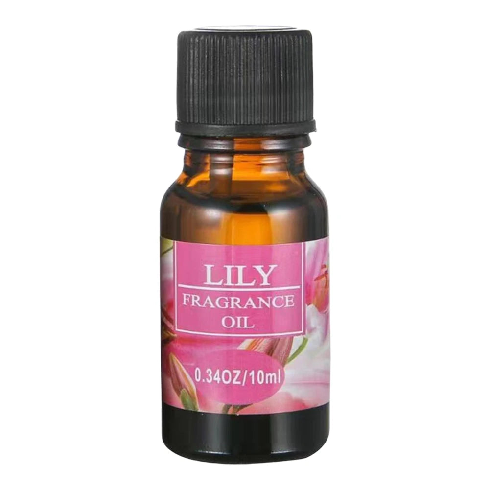 10ML Plant Essential Oil Air Freshener Plant Aromatherapy Oil Water Soluble Car Perfume Refill for Humidifiers Aroma Diffuser