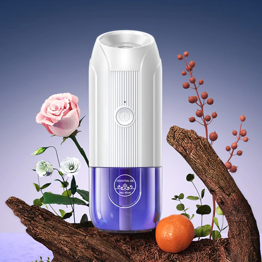 Mini Aromas Diffuser Portable Quiet Large Fog Volume Fragrance Sprayers 3 Modes Automatic Aromatherapys Diffuser For Home