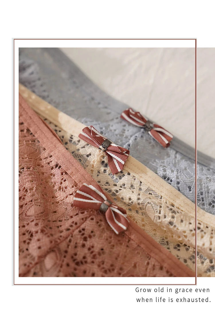 Sexy Panties For Women Low Waist Underwear Transparent Lace Briefs Breathable Soft Lingerie Female Underpants Sexy Woman's Panty