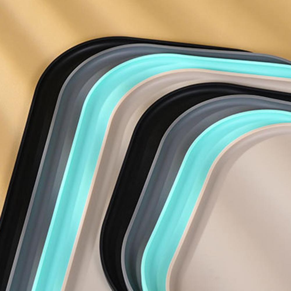 Pet Silicone Food Mat Placemat Waterproof Prevent Spills Dog Feeding Mat Feeding Mats Bowl Pad Cushion