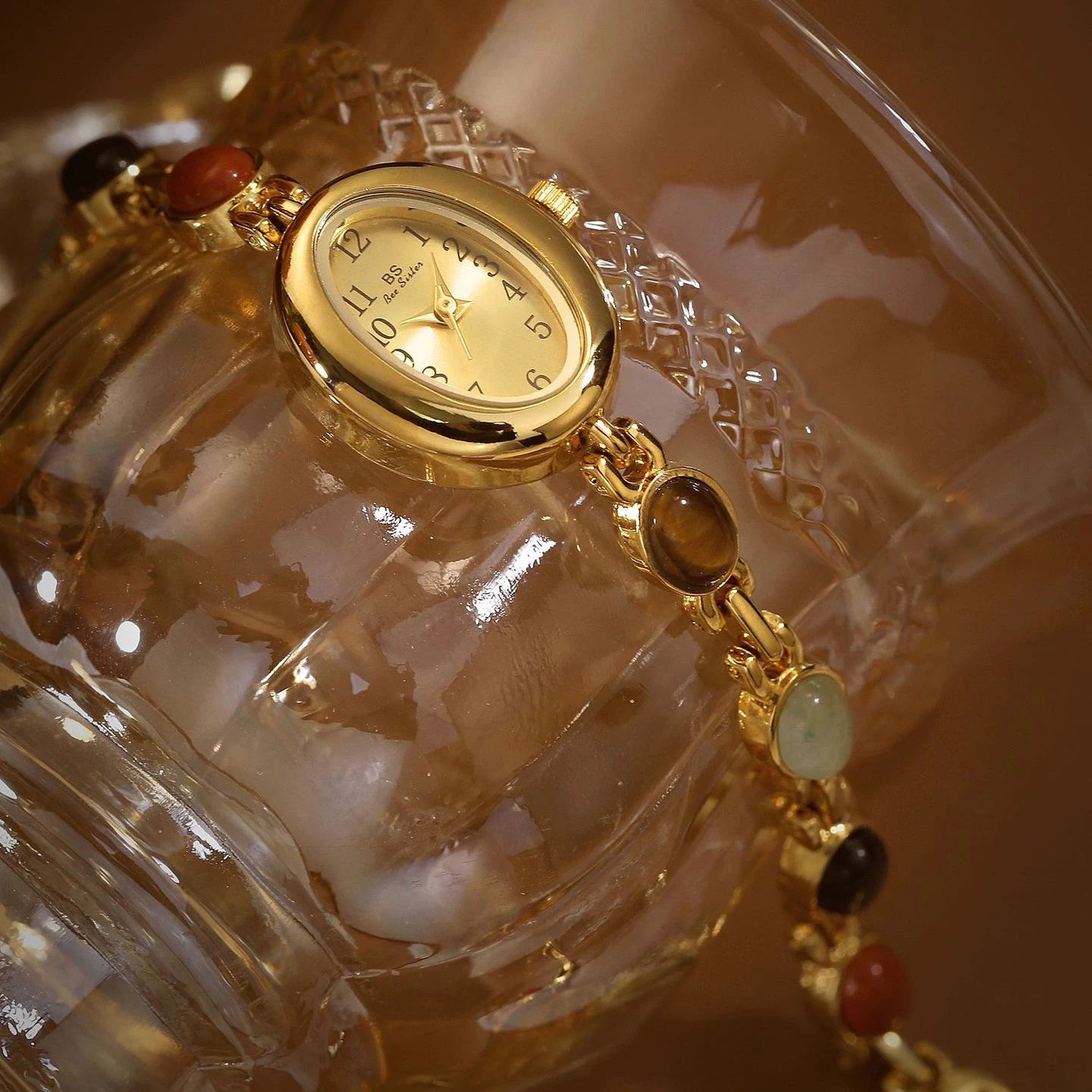 Watches For Woman Natural Jade Small Bracelet Quartz Wristwatch 2025 NEW Female Watch Vintage