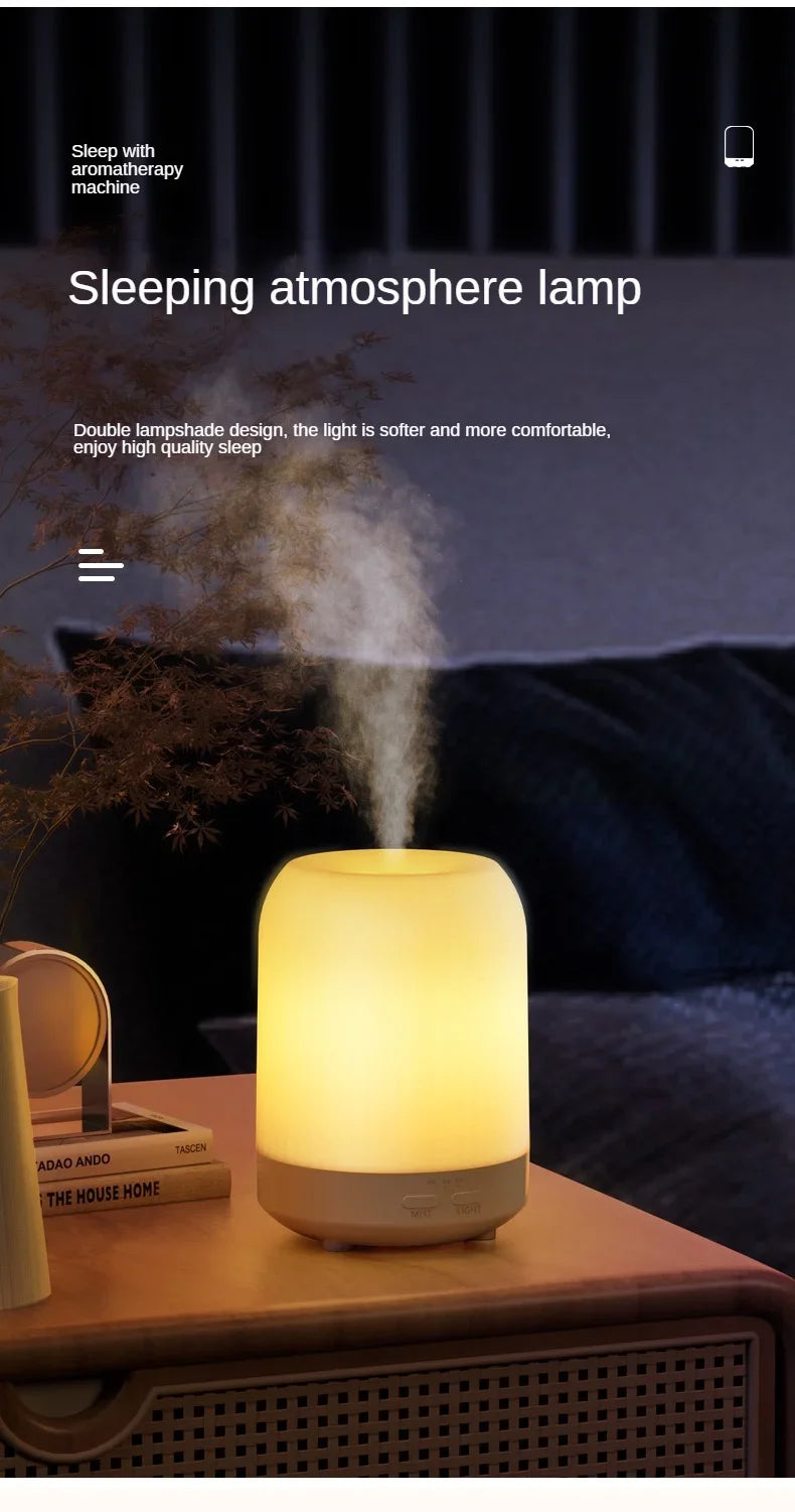 Home Essential Oil Aromatherapy Machine Automatic Perfume Machine Bedroom Diffuser With Night Light Humidifier