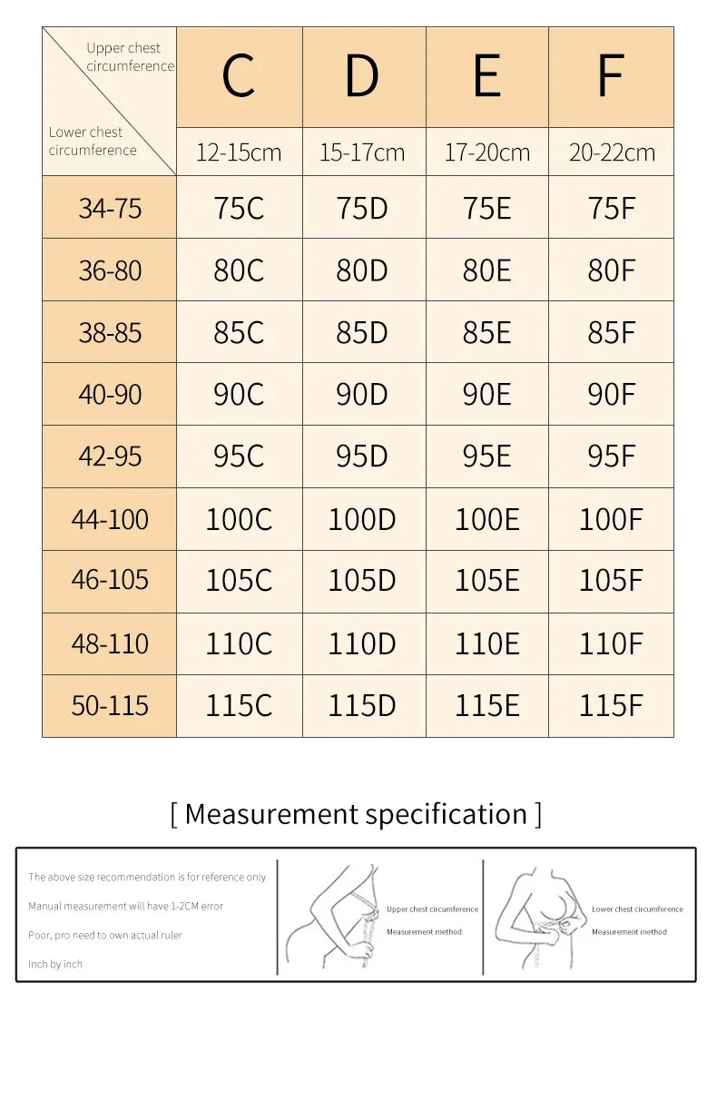 Western sizes of underwear  with steel rims, gathered together to prevent sagging, sporty and beautiful back, deep V-bra