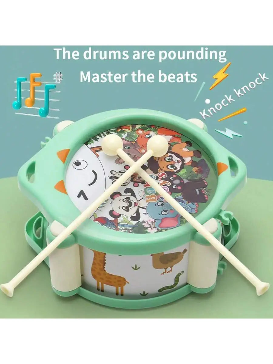 Kids Musical Toy Educational for Kindergarten for Home Drums Educational Toys Indoor Outdoor Interactive Playing Percussion