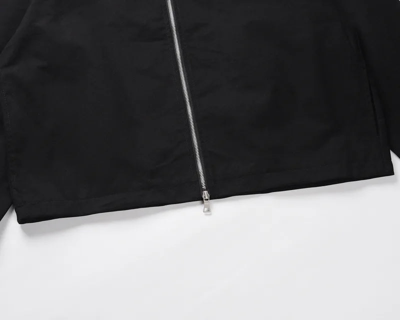 Mens Coats High Street Trend Short Zipper Womens Jacket Couple Outerwear Cardigan Tops Fashion Baseball Jacket