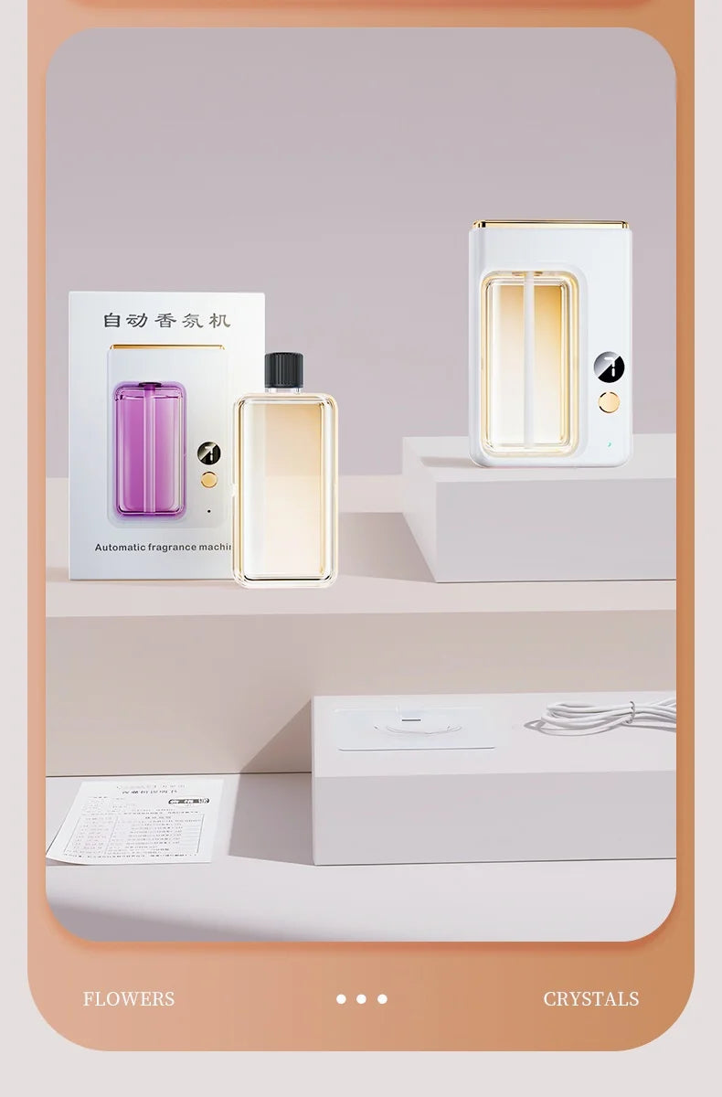 Shangri-La Hilton Aromatherapy Fragrance Atomizer Digital Display 7-Speed Adjustable Aromatic Diffuser for Home & Office