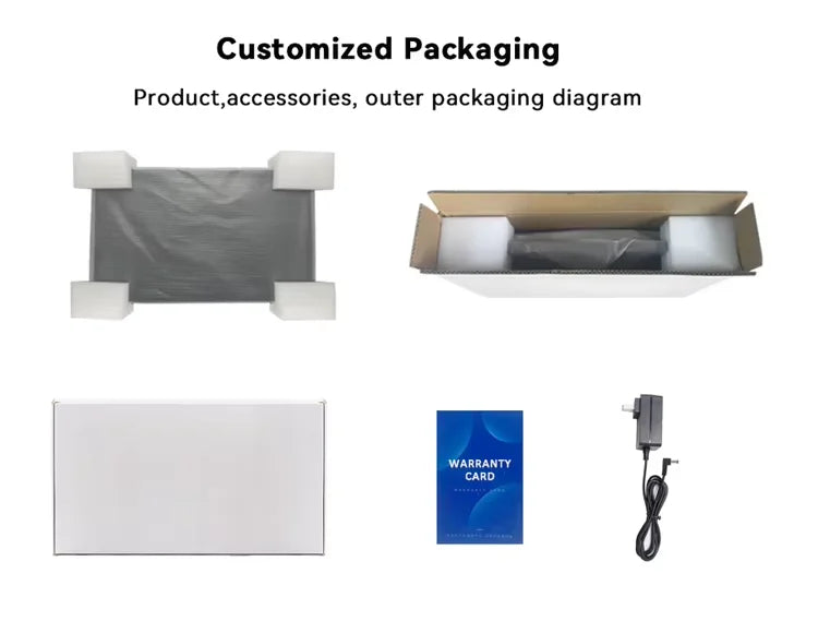 Smart Home Tablet Wall Mount with Double-Sided Lights 15.6 Inch FHD Touch Screen Android 14 8-Core 8G 128G POE for Home Automati