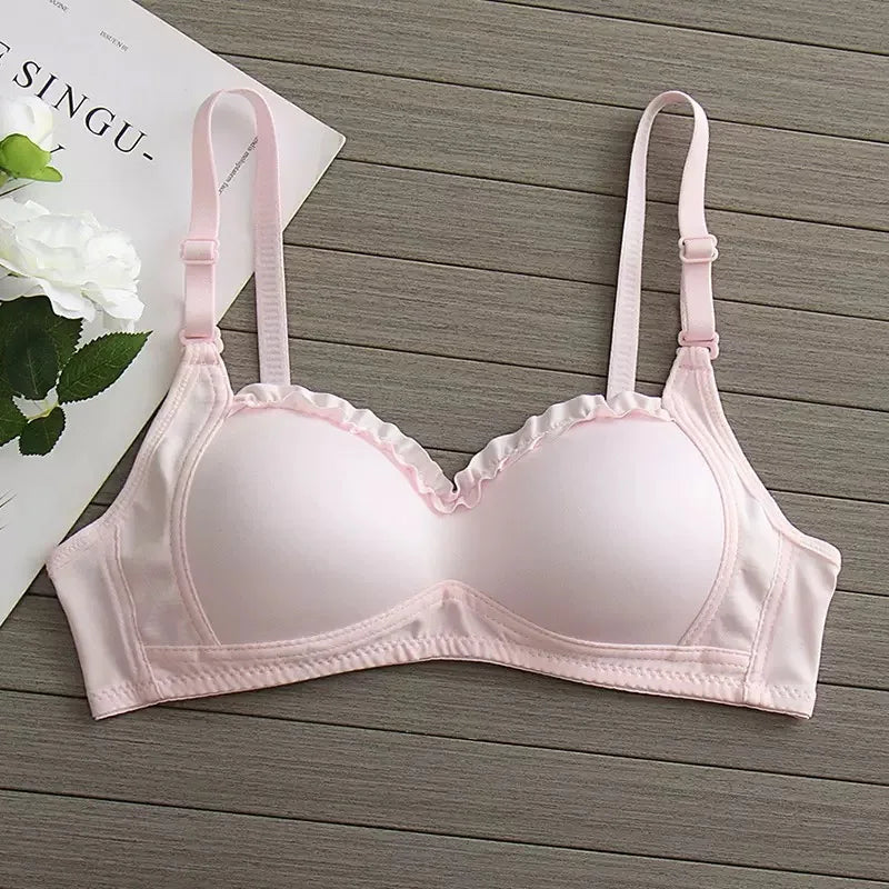 Small Fresh Underwear For Women With Cute Small Breasts Gathered Together To Show Small Lace Beautiful Back Bra Thin Style