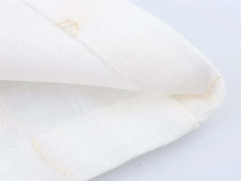 Women's suit New Summer 2025 White Camisole Wide-leg Pants Set Embroidered Trim Sexy Casual Personality Fashion