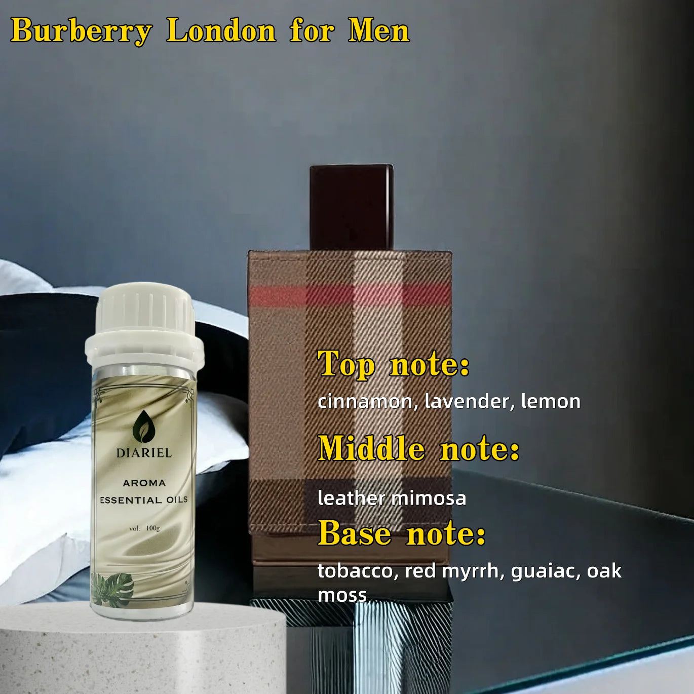 100ML Aroma Diffuser Essential Oils Eight Times Concentrated Essence Perfume Flavoring Home Fragrance Air Freshener