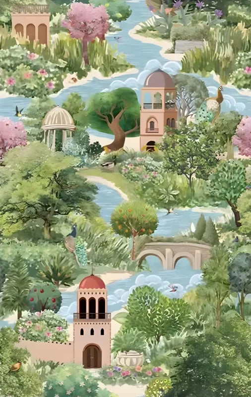 custom art Photo Mural wallpapers for Living Room TV background murals American countryside garden wall paper home improvement