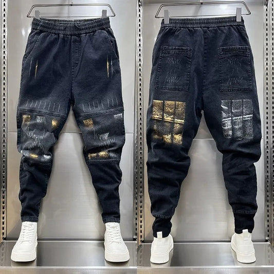 2024 Men's Pants High Street Fashion Joggers Pants Men Casual Men Clothing Haren Pants Streetwear Trousers Men