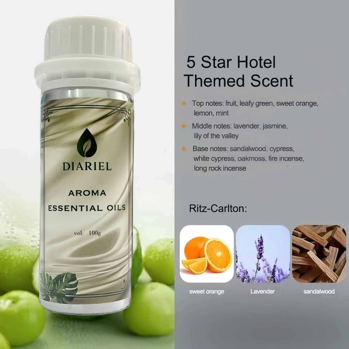 100ML Famous France Perfume Oil Men Women Fragrance Oasis Essential Oil Aromatherapy Aroma Diffuser Oil DLor Ton Foud Oud Wood