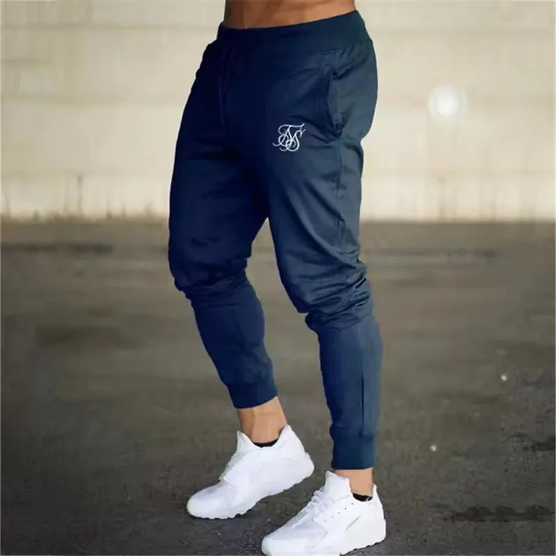 2025 new Men's pants, summer casual pants, men's novelty, running sportswear, sports pants, Harajuku streetwear, slim pants