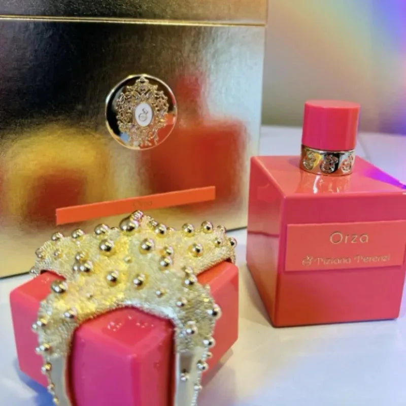 100ml Women’s Perfume 4 Scents Fruity Floral Oriental Woody Musk Long Lasting Fragrance with Passionfruit Rose Sandalwood Amber