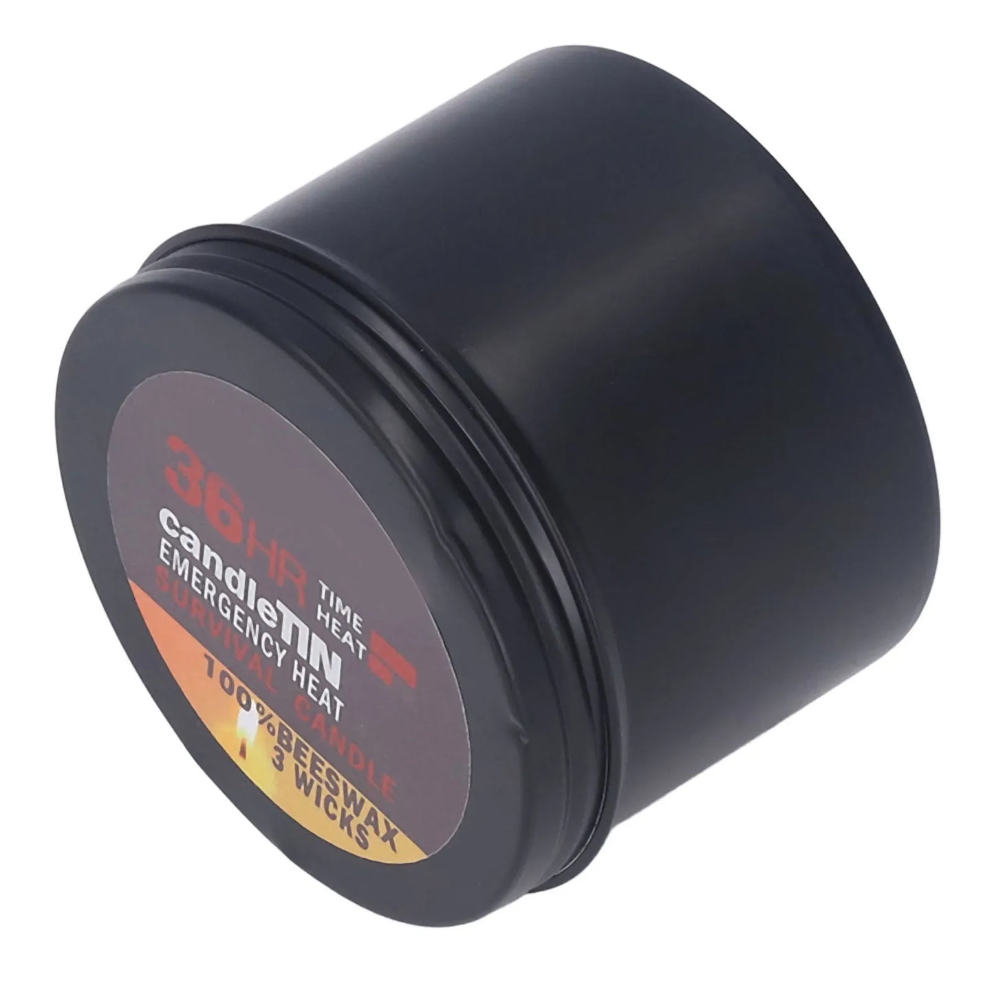 Survival Candle Widely Used Romantic Ambience Natural 36 Hours Burning Long Lasting Candles 3 Wicks For Home Outdoor Camping