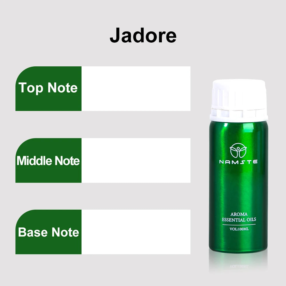 NAMSTE Hotel Perfume Oil 100ML Lavender Pure Essential Oils White Tea Coffee For Diffuser Aroma Oil Room Fragrance Air Freshener