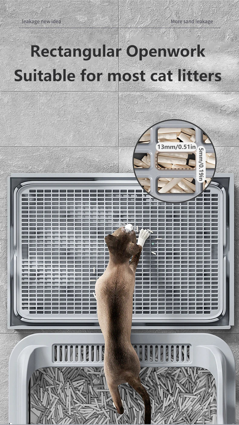 Pet Cat Litter Mat Waterproof Double Layer Mats Pet Litter Box Mat Clean Pad Products For Cats Accessories Pet Clean Supplies