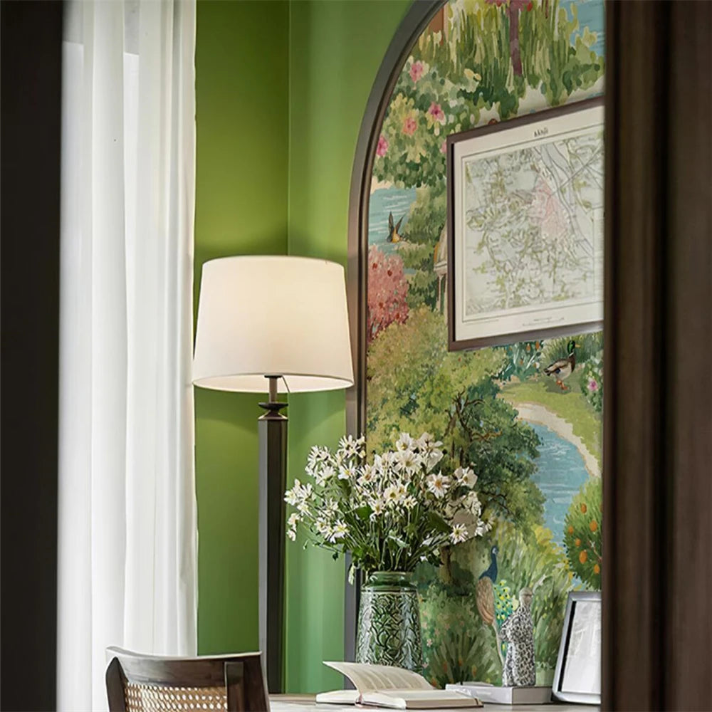 custom art Photo Mural wallpapers for Living Room TV background murals American countryside garden wall paper home improvement