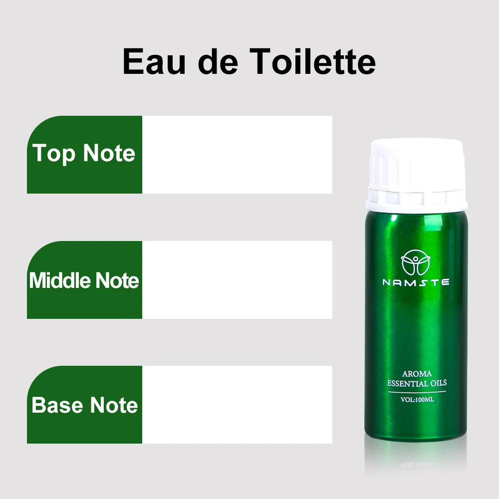 NAMSTE Hotel Perfume Oil 100ML Lavender Pure Essential Oils White Tea Coffee For Diffuser Aroma Oil Room Fragrance Air Freshener