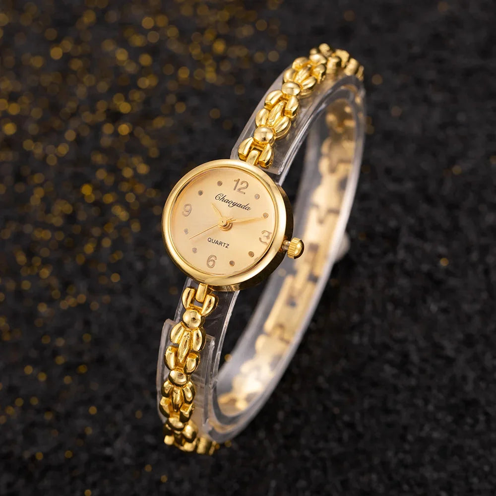 Women's Watches Set Fashion Elegant Small Dial Women Quartz Bracelet Watch Luxury Simple Ladies Wristwatch Clock Gifts relogio